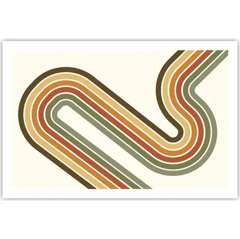 Obraz Obraz plakát do obýváku ložnice 91x61 abstrakce foto na zeď bez rámu