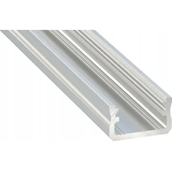 LED osvětlení LED profil Led-one hliníkový, povrchový, surový, 2 m