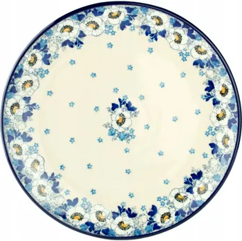 Talíř Mělký jídelní talíř 25 cm - Ceramika Artystyczna Bolesławiec