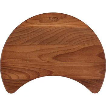 Kuchyňské prkénko MODERNO DŘEVĚNÉ KUCHYŇSKÉ PRKÉNKO TERMOBUK POLOKRUHÉ