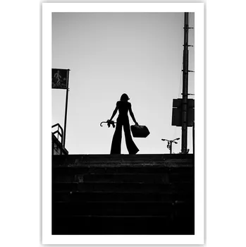 Obraz Obraz plakát do obýváku, ložnice 61x91 cm – plakáty s motivem města na zeď, bez rámu