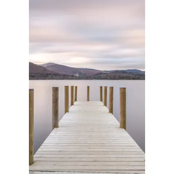 Obraz Plakát Jezerní krajina bez rámu 61 x 91,5 cm