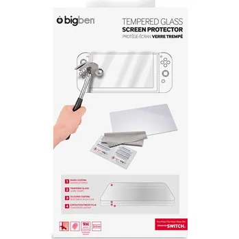 Herní konzole Ochranné Sklo pro Nintendo Switch BIGBEN