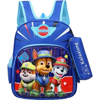 Školní batoh Školní batoh Tlapková patrola Jelly Pens s více přihrádkami, vícebarevný