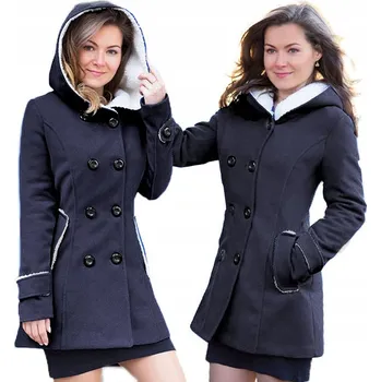 Dámský kabát Soprato dámský kabát vícebarevný klasický s kapucí velikost M