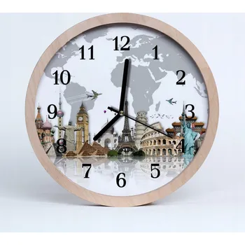 Hodiny Nástěnné hodiny Tulup vícebarevné 30 cm