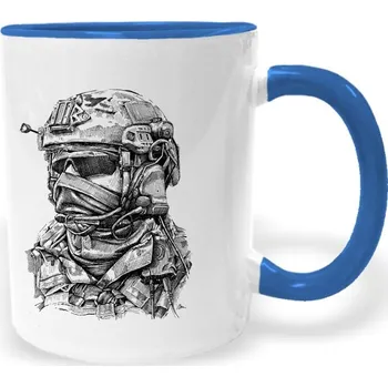 Hrnek - Voják Barva: Modrá