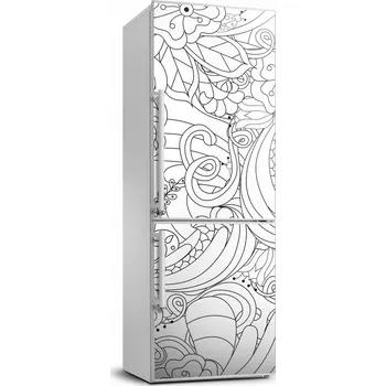 Fototapeta Samolepka tapeta pozadí Zentangle 70x190