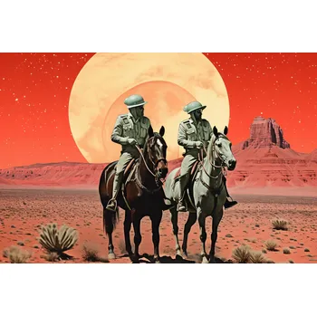 Plakát Plakát Kosmická hlídka bez rámu 91,5 x 61 cm