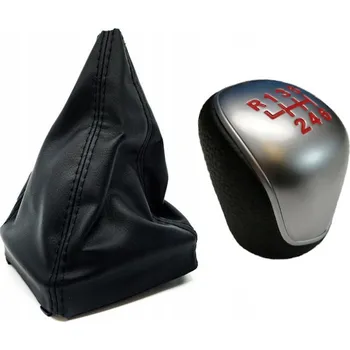 Hlavice řadicí páky PROTEC Řadící páka s manžetou Ford Mondeo MK4 2007-2015 6st stříbrná červen