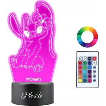 Lampička Plexido vícebarevná Noční lampa