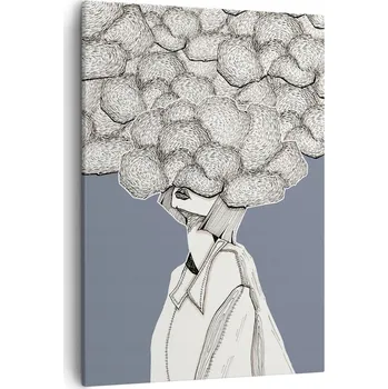 Obraz Obraz na plátně do obýváku, ložnice 50x70 hipster obrazy na zeď canvas