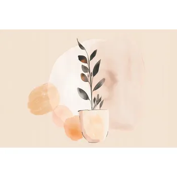 Plakát Plakát s motivem květináče, barevný, bez rámu, 91,5 x 61 cm