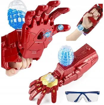 Dětská zbraň Gelová pistole červená se zvukem