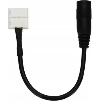 LED osvětlení # LED konektor 8mm s DC zásuvkou 2,1/5,5mm /3169