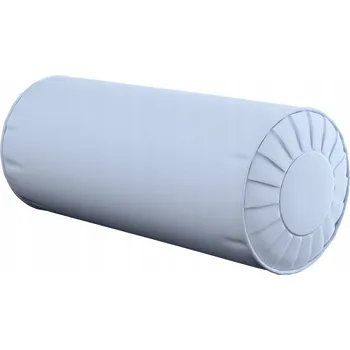 Polštář Polštář váleček s záložkami, pastelově modrý