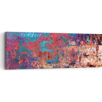 Obraz Obraz na plátně do obývacího pokoje ložnice 90x30 abstrakce foto obrazy na zeď