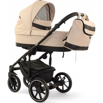 Kočárek Dětský kočárek 2v1 DEMI Eko-Kůže Exclusive