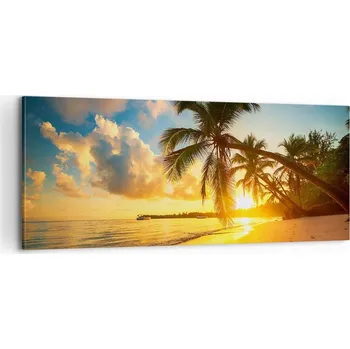 Obraz Foto obraz na plátně 100x40 krajina obývací pokoj ložnice na zeď velký