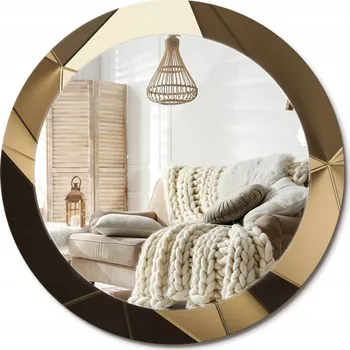 Zrcadlo Zrcadlo Prismalumino nástěnné kulaté 700 x 700 mm