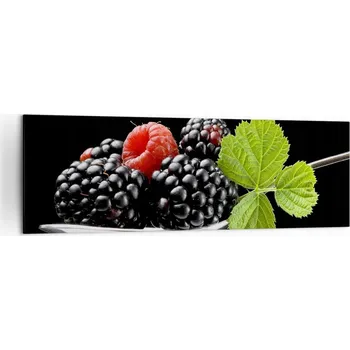 Obraz Velký obraz do obýváku 160x50 ovoce moderní fotoobraz na plátně obrazy