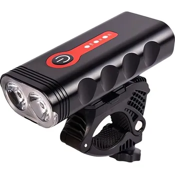 Cyklosvítilna PŘEDNÍ SVĚTLO NA KOLO LED USB DOBÍJECÍ