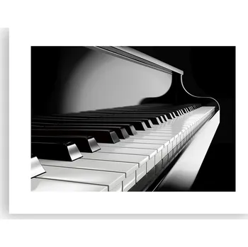 Obraz Obraz plakát do obýváku ložnice 40x30 piano fotka na zeď bez rámu