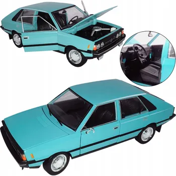 autíčko WELLY FSO POLONEZ 1500 MR'78 MODRÝ BOREWICZ 1:24 LEGENDY PRL NOVÝ 24124