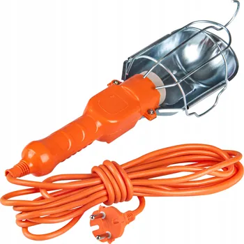 Lampička Dílenská lampa Masterled LED E27 5m s hákem