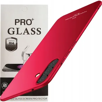 Pouzdro na mobilní telefon Zadní Kryt Audioimp pro Samsung Galaxy S24 FE červený