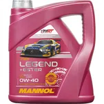 MANNOL MOTOROVÝ OLEJ 0W40 LEGEND+ESTER 4 LITRY (7901) (SYNTETICKÝ)