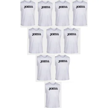 10x Rozlišovací dres (Rozlišovák) Joma bílá