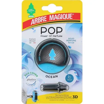 Vůně do auta Osvěžovač vzduchu do auta do mřížky ventilace Arbre Magique Pop Ocean