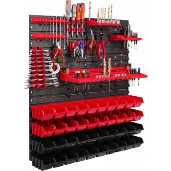 Obraz Dílenská nástěnná deska / panel na nářadí 78 x 78 cm