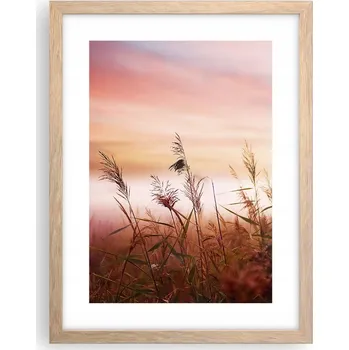 Obraz Obraz plakát v rámu světlý dub do obýváku 30x40 krajina plakáty na zeď