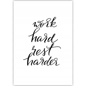 Obraz Plakát na zeď bez rámu 70x100 typografie obraz plakáty do obýváku