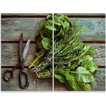 Kuchyňské prkénko Skleněná Ochranná Deska a Krájecí Prkénko | Indukce, Sporák ds-0379