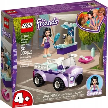Stavebnice LEGO Lego Emma a mobilní veterinární klinika 41360