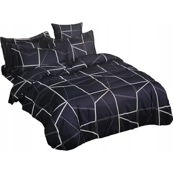 Povlečení POVLEČENÍ 160X200 2x POVLAKY NA POLŠTÁŘE 70X80 3 Č. SADA POVLEČENÍ MIKROVLÁKNO SATÉN 3D