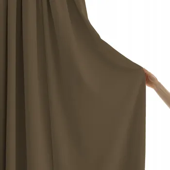 Závěs ZÁVĚSY DO OBÝVÁKU ZATEMŇOVACÍ S KOLEČKY 290x255 TEPLÁ BÉŽOVÁ BLACKOUT