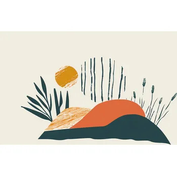 Plakát Plakát Večer na Louce bez rámu 91,5 x 61 cm