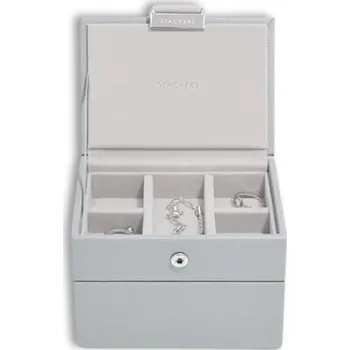 Šperkovnice Mikro krabička na šperky Stackers Micro Jewellery Box Pebble Grey | šedá 76153