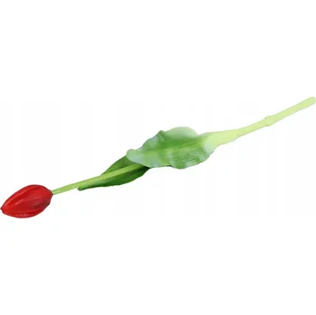 umělá květina Umělý tulipán 38 cm červený
