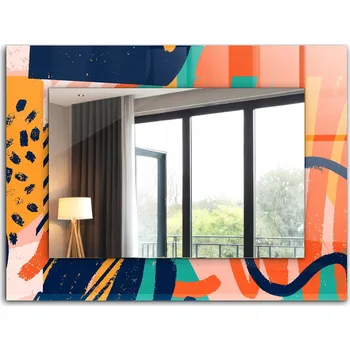 Zrcadlo Zrcadlo Tulup nástěnné obdélníkové 800 x 600 mm