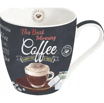 Hrnek Easy Life It's Coffee Time porcelán 350 ml