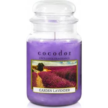 Svíčka Parafínová vonná svíčka Garden Lavender Cocodor 1 ks