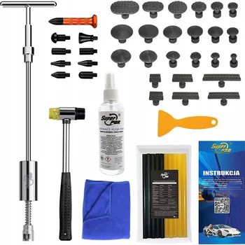 Oprava karosérie Sada na opravu promáčklin karoserie PDR, vytahování důlků, kladivo