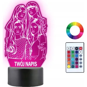 Lampička Plexido vícebarevná Noční lampa