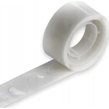 Balónek Lepicí body na balónky - transparentní, 100 ks