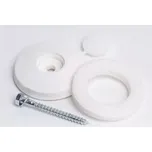 Terčík pro uchycení desek - bílý